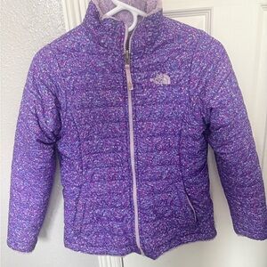 The North Face Kids Reversible Multicolor Puffer Jacket